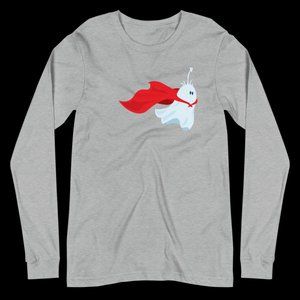 Super Ghost Long Sleeve - Heather Gray